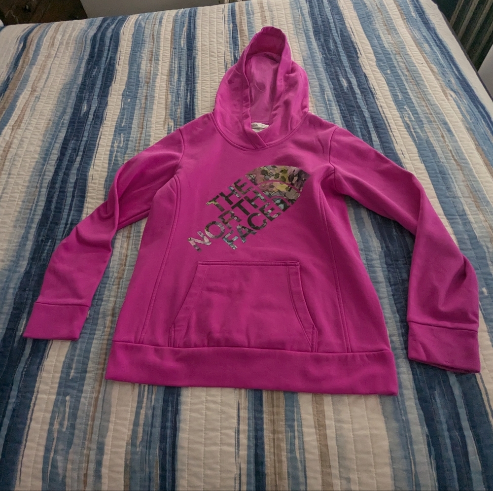 The North Face Magenta Hoodie - Picture 2 of 5